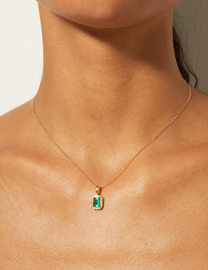 Emerald Heirloom Pendant