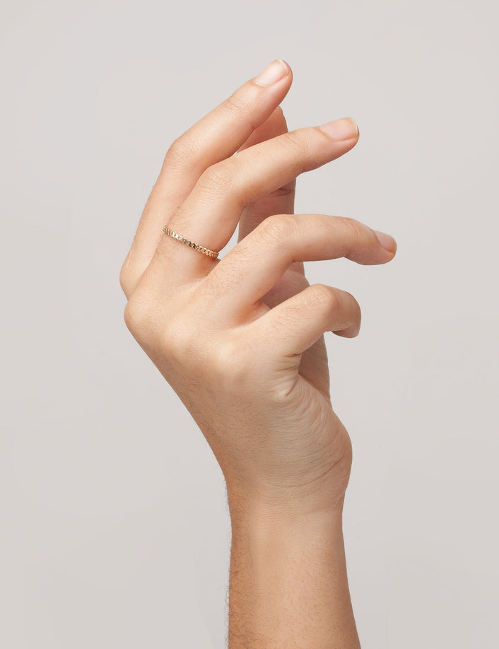 Skinny Love Me Knot Ring