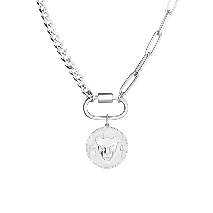 AURATE X KERRY: Lioness Pendant Necklace