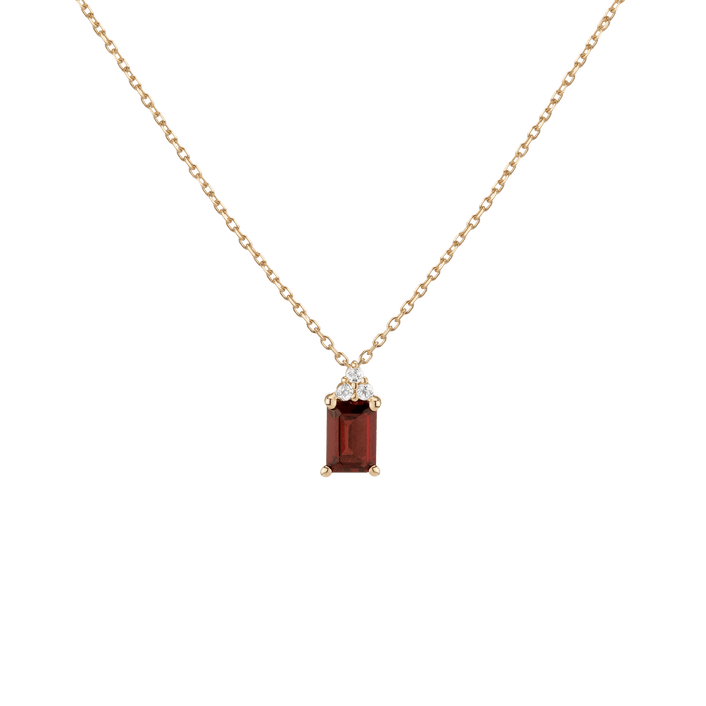 Vintage Emerald Cut Necklace