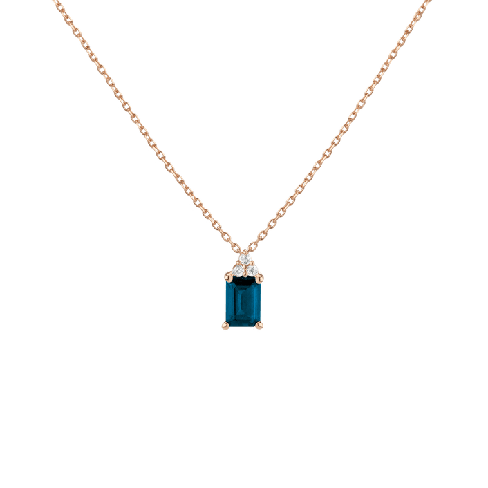 Vintage Emerald Cut Necklace