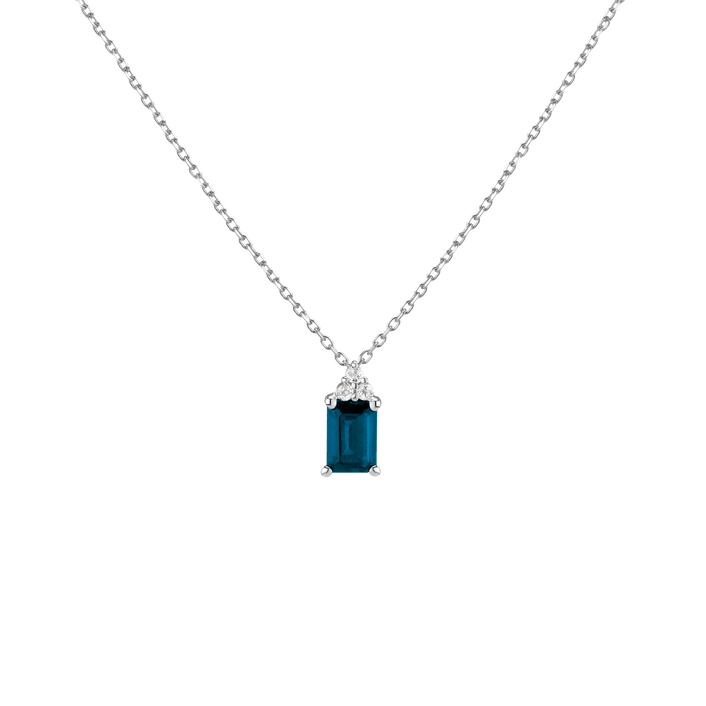 Vintage Emerald Cut Necklace