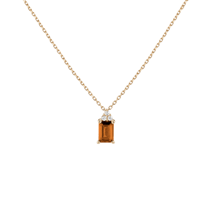 Vintage Emerald Cut Necklace