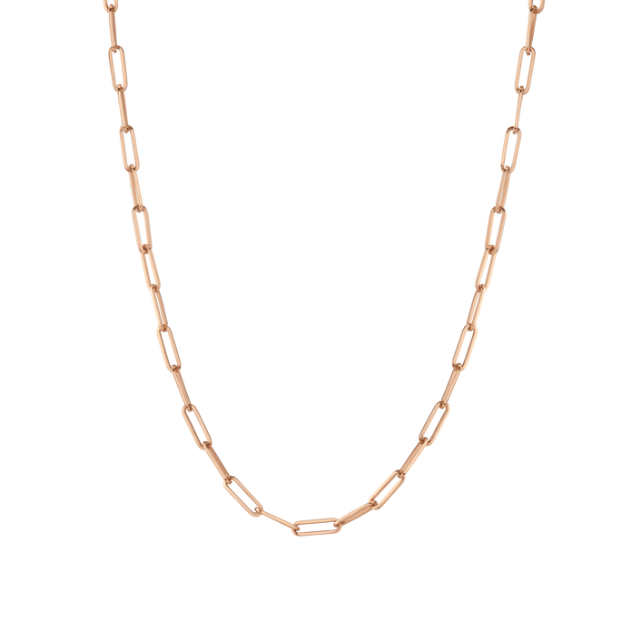 Large Paperclip Chain Necklace