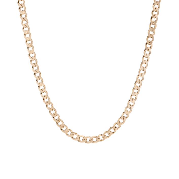 XL Gold Curb Chain Necklace