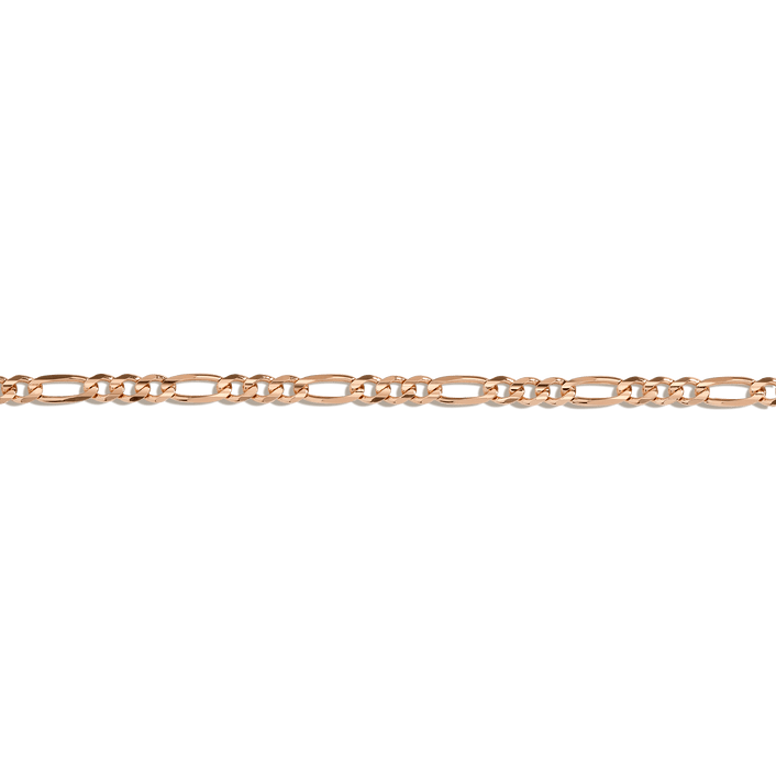 Large Gold Figaro Chain Anklet