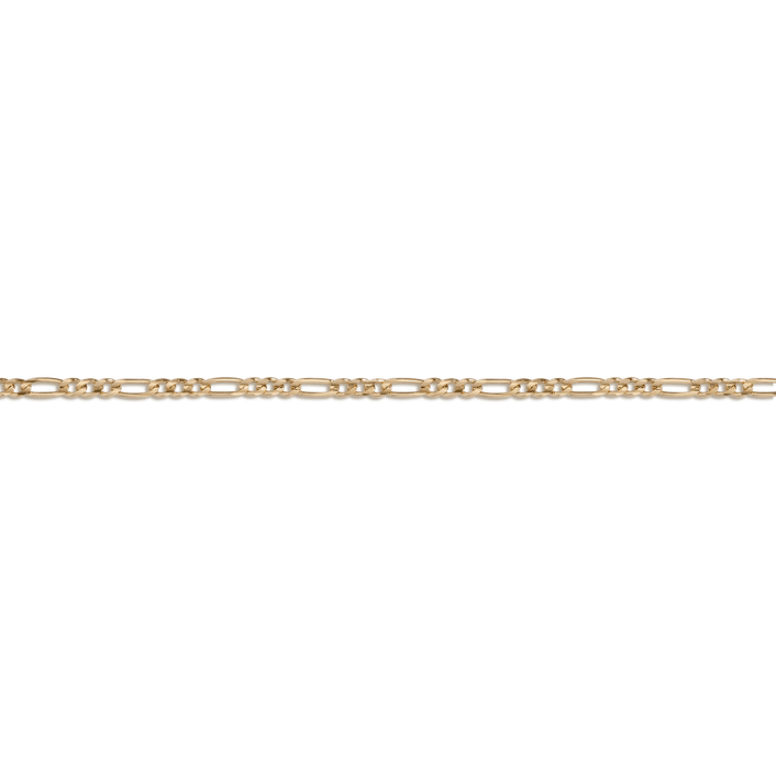 Medium Gold Figaro Chain Bracelet