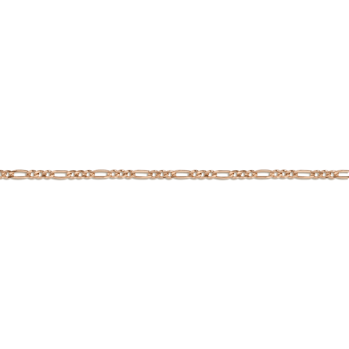 Medium Gold Figaro Chain Bracelet