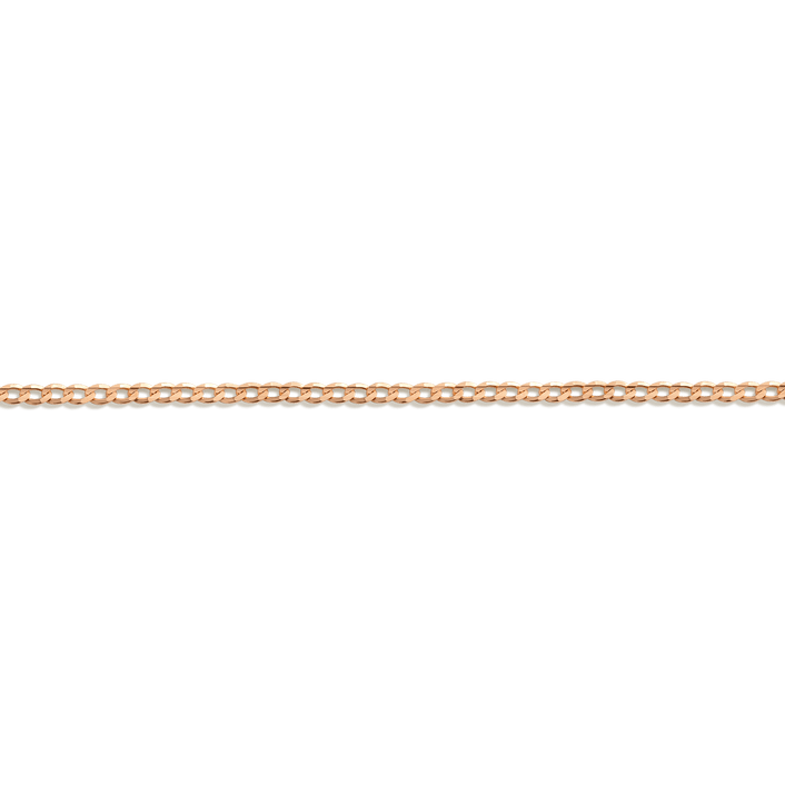 Medium Gold Curb Chain Bracelet