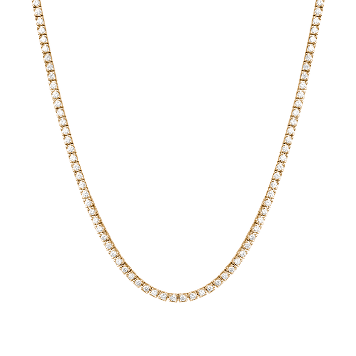 Classic Diamond Tennis Necklace