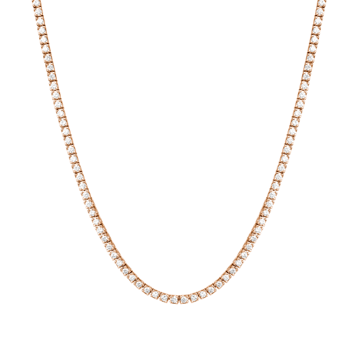 Classic Diamond Tennis Necklace