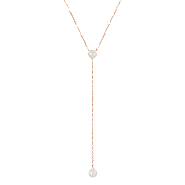 Pearl Lariat Necklace