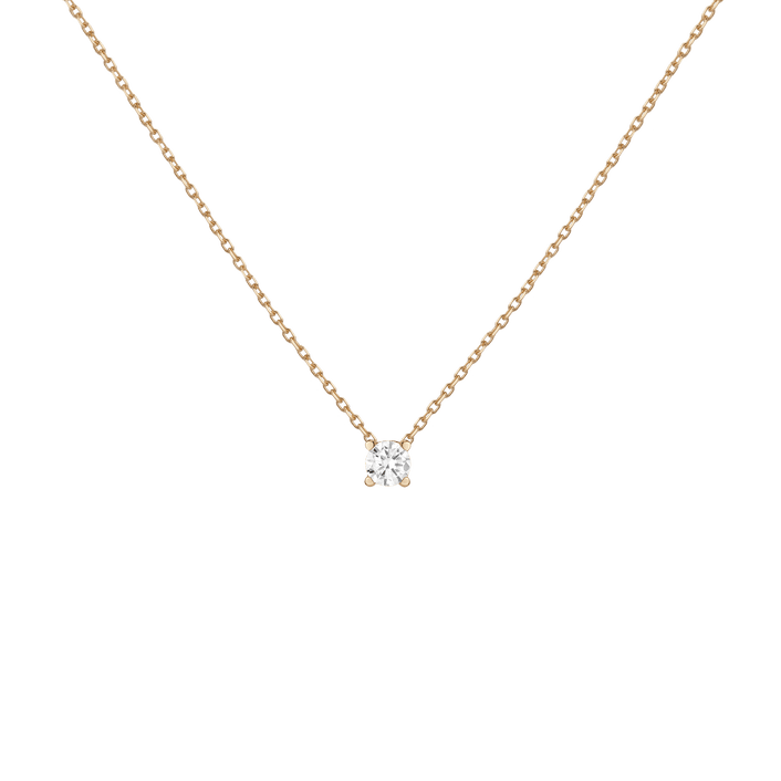 Diamond Solitaire Necklace