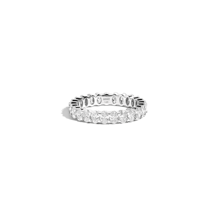 Oval Diamond Eternity Ring