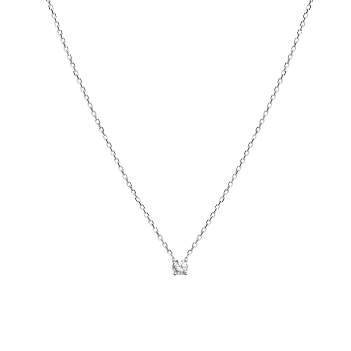 Medium Diamond Pendant Necklace