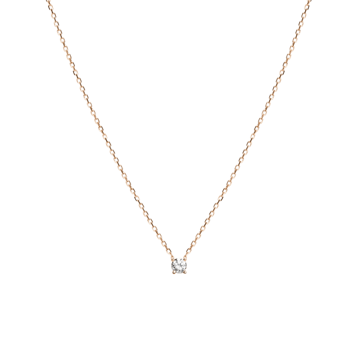 Medium Diamond Pendant Necklace