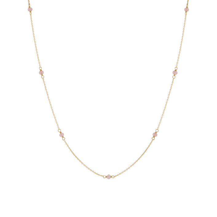 Endless Gemstone Station Necklace